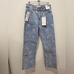 Women’s bow jeans